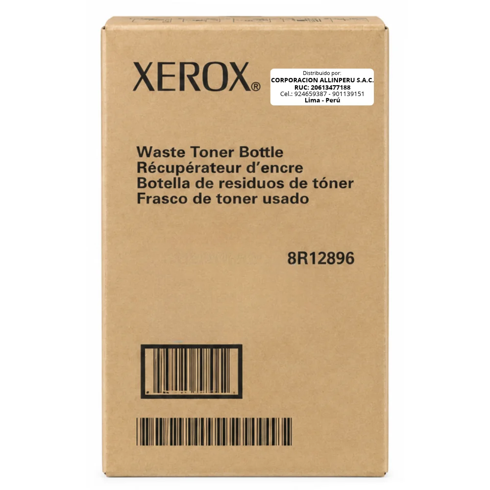 Foto de waste toner Xerox 008R12896 WorkCentre 5800 original en vista frontal