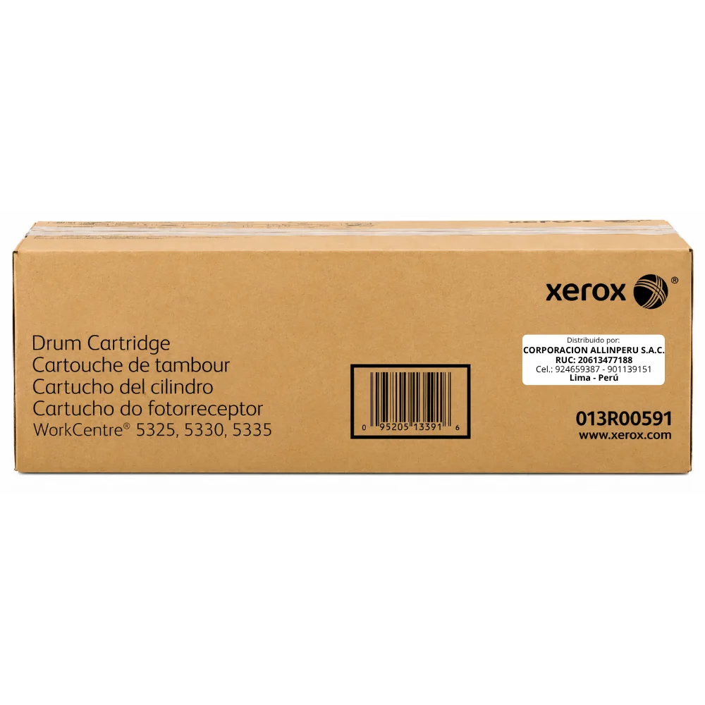 Foto de drum Xerox 013R00591 negro original vista frontal