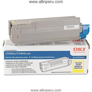 Toner Okidata 43324401 Yellow , 5.000 Paginas