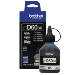 Tinta Brother BTD60BK Negro, 6500 Paginas