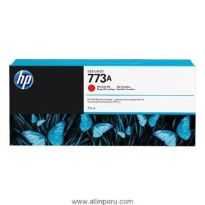 Tinta HP® 773a Cromático Rojo C1Q22A, 775-Ml