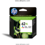 Tinta HP® 62XL Tricolor C2P07AL, 415 Páginas