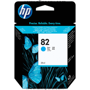 Tinta HP® 82 Cyan C4911A, 69-ML