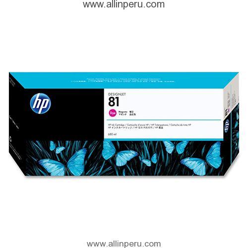 Tinta HP® 81 Magenta C4932A, 680ML
