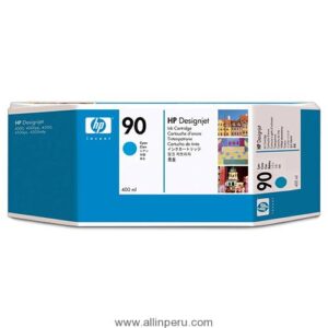 Tinta HP® 90 Cyan C5061A, 400-ML