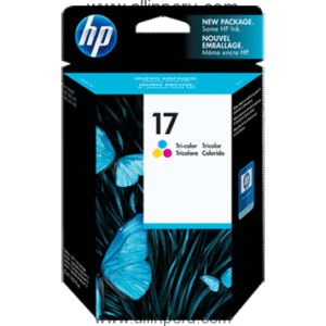 Tinta HP® 17 Tricolor C6625A, 480 Páginas