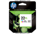 Tinta HP® 22XL Tricolor C9352CL, 415 Páginas