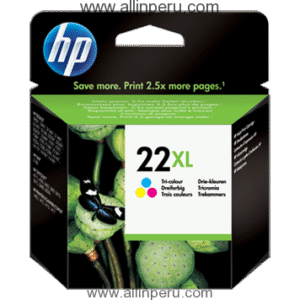 Tinta HP® 22XL Tricolor C9352CL, 415 Páginas