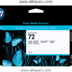 Tinta HP® 72 Photo Negro C9370A, 130-Ml