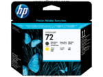 Cabezal HP 72 Matte Black & Yellow C9384A