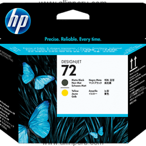 Cabezal HP 72 Matte Black & Yellow C9384A
