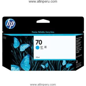 Tinta HP® 70 Cyan C9452A, 130Ml