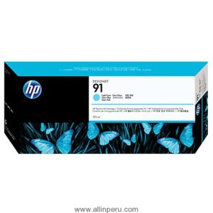 Tinta HP 91 Light Cyan C9470A, 775 ML