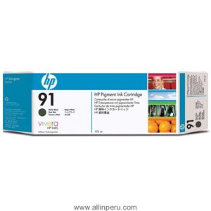 Tinta HP® 91 Mate Negro C9480A, 775-Ml 3 Pack