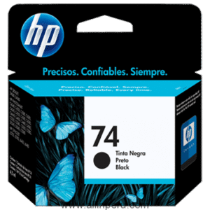 Tinta HP® 74 Negro CB335WL, 200 Páginas