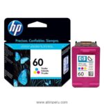 Tinta HP 60 Tricolor CC643WL, 160 Páginas