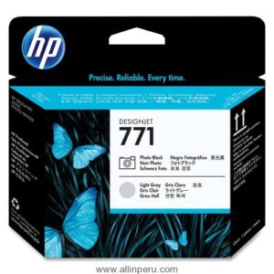 Cabezal HP 771 Photo Black & Light Gray CE020A, 3.500 Páginas