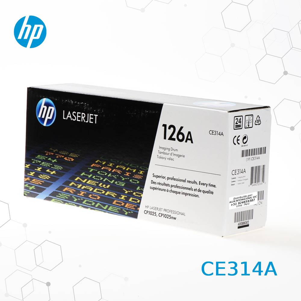 CARTUCHO DE DRUM HP CE314A (126A) NEGRO