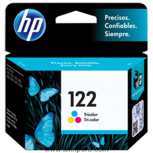 Tinta HP® 122 Tricolor CH562HL, 100 Páginas