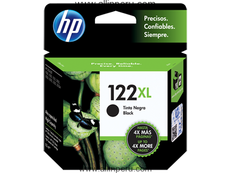 Tinta HP® 122XL Negro CH563HL, 480 Páginas