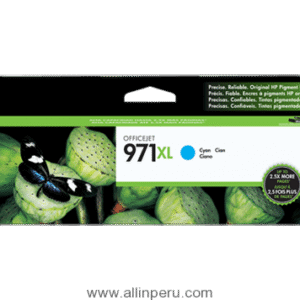 Tinta HP® 971XL Cyan CN626AM, 6.600 Páginas