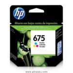 Tinta HP® 675 Tricolor CN691AL, 250 Páginas