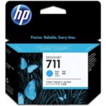 Tinta HP® 711 Pack-3 Cyan CZ134A, 29-Ml