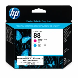 Cabezal HP 88 C9382A Magenta y Cian original vista frontal