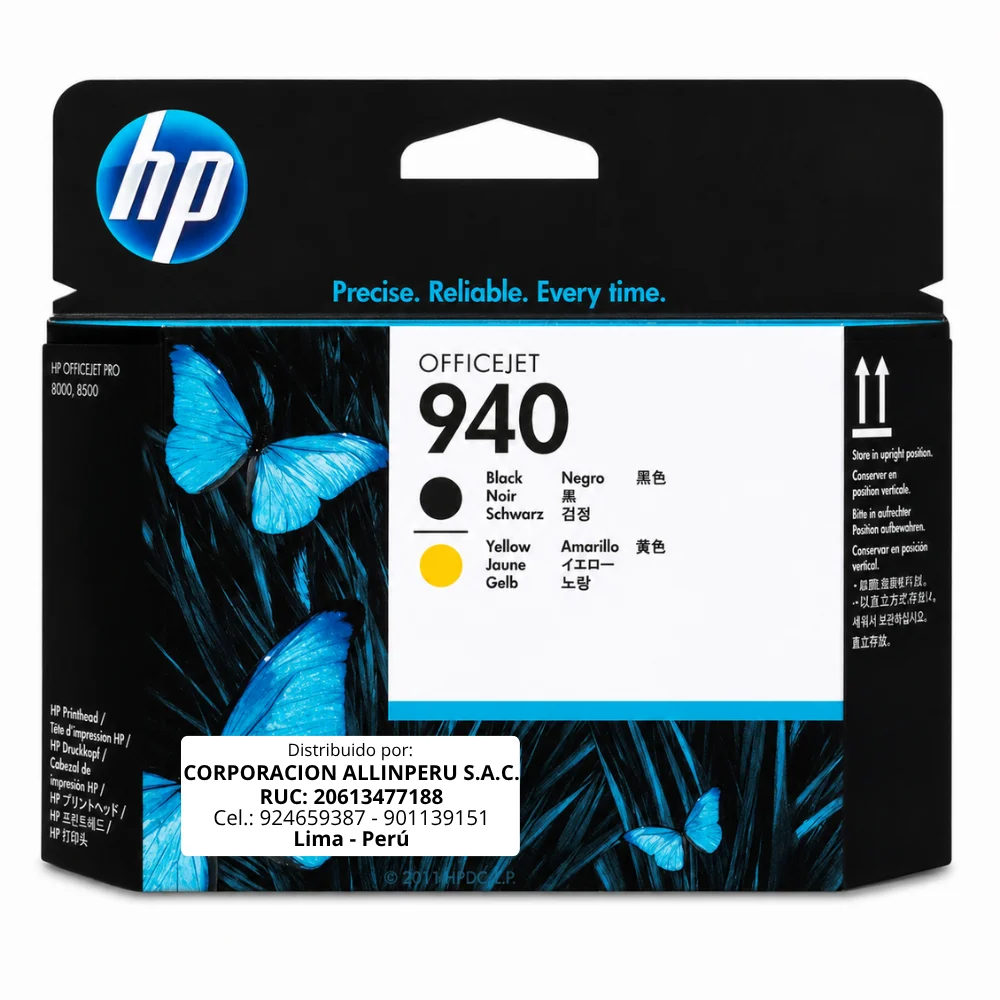 Cabezal HP 940 Black - Yellow C4900A