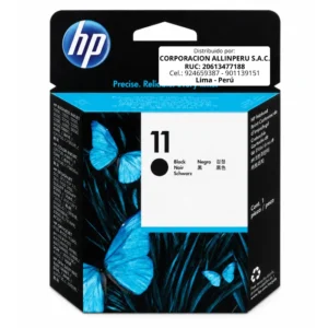 Cabezal de impresión HP C4810A negro HP 11 original sobre fondo blanco