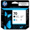 Foto de cabezal HP C9404A matte black cyan original vista frontal
