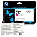 Foto de caja sellada tinta HP 727 magenta B3P20A AllinPerú