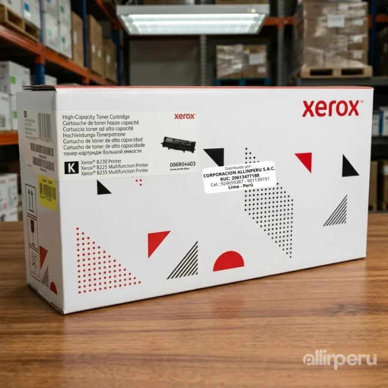 Foto de toner Xerox 006R04403 caja original con etiqueta de autenticidad en almacen