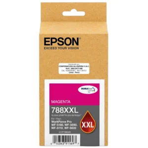 Cartucho Epson T788XXL3 magenta original sellado vista frontal
