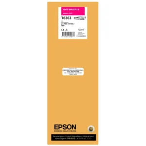 Cartucho de tinta magenta Epson T636300 700 ml original sellado