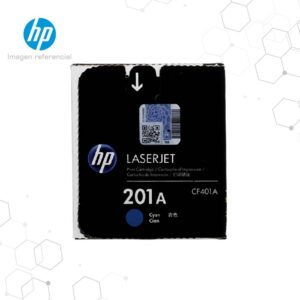 Toner HP 201A Cian CF401A para LaserJet M252, M274, M277