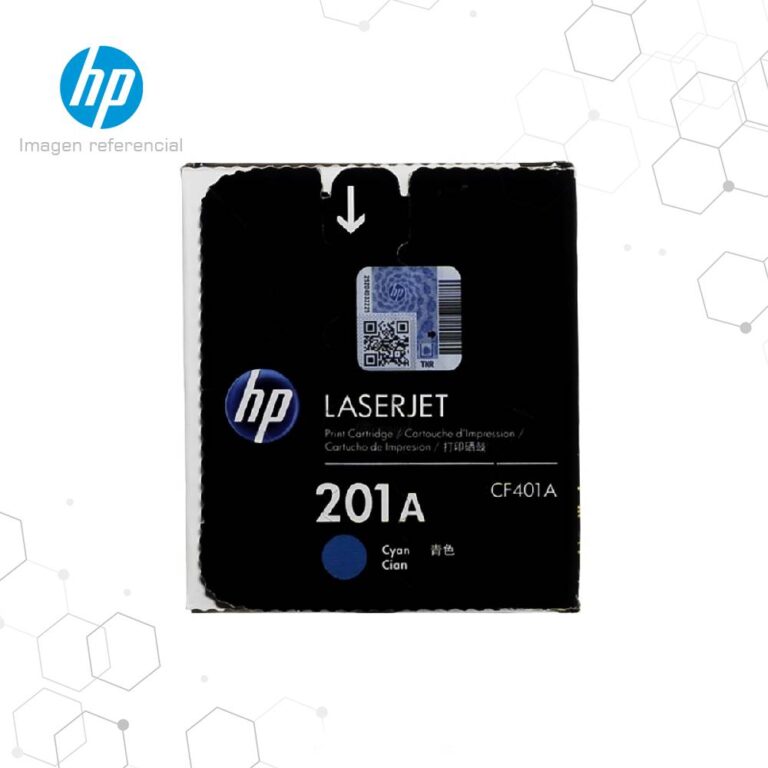 Toner HP 201A Cian CF401A para LaserJet M252, M274, M277