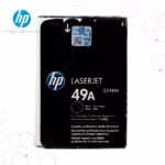 Foto de tóner HP 49A etiqueta con código Q5949A
