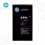 Foto de toner HP 644A Negro etiqueta con código Q6460A