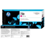 Etiqueta original P2V69A en cartucho HP 730 Magenta 300ml