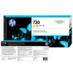 Etiqueta P2V70A cartucho HP 730 Amarillo 300ml vista frontal