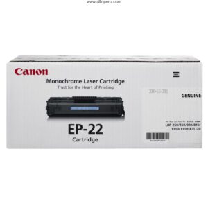 Toner Canon EP-22 Negro, 5.000 Paginas