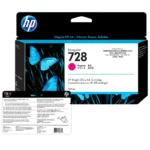 Tinta HP 728 Magenta 130ml F9J66A - Imagen 2