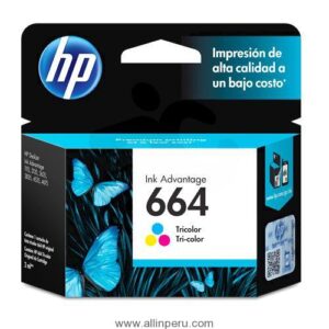Tinta HP® 664 Color F6V28AL, 100 Páginas