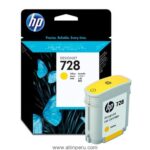 Tinta HP® 728 Yellow F9J61A, 40Ml