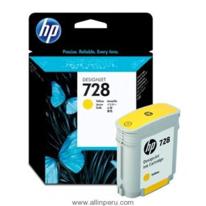 Tinta HP® 728 Yellow F9J61A, 40Ml