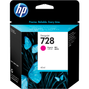 Tinta HP® 728 Magenta F9J62A, 40Ml