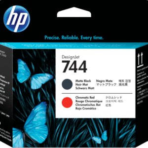 Cabezal HP 744 Matte Black & Chromatic Red F9J88A