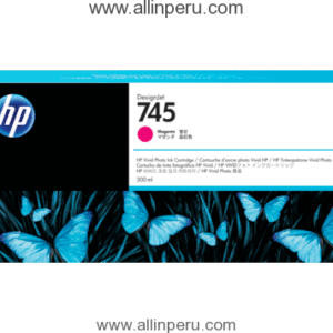Tinta HP 745 Magenta F9K01A 300 Ml, DesignJet Z2600/Z5600