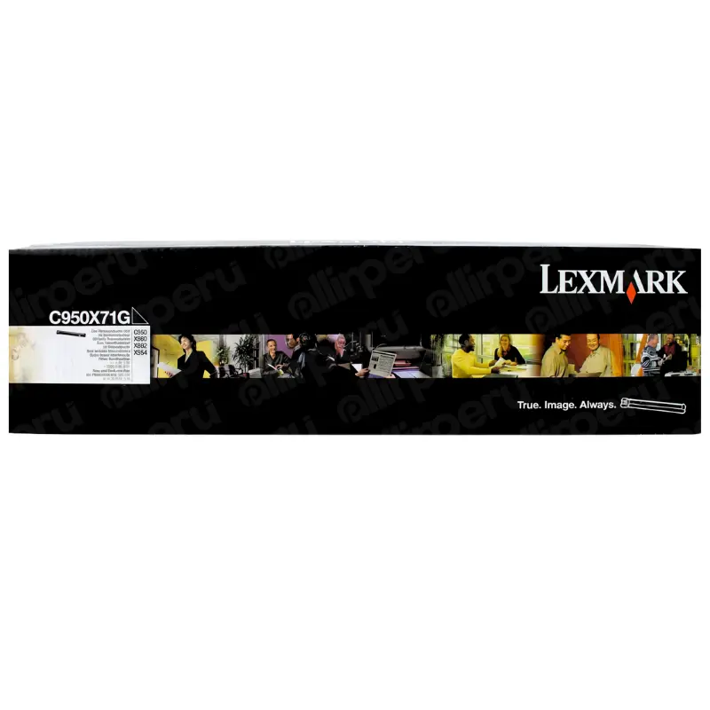 Fotoconductor Lexmark C950X71G negro 115,000 páginas